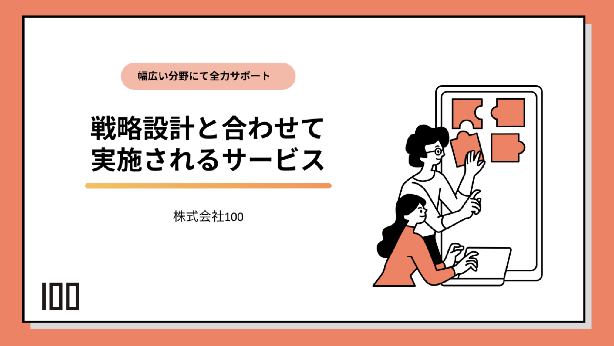 戦略設計と合わせて実施されるサービス